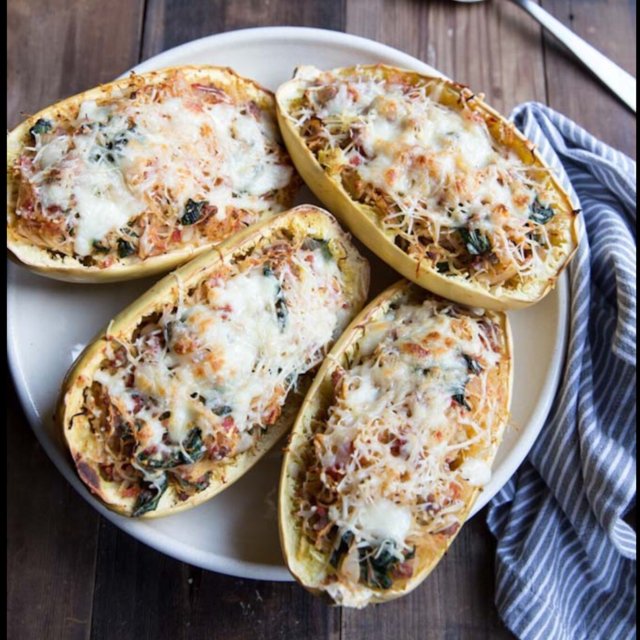 Twice-Baked Spaghetti Squash – created on the CHEF CHEF app for iOS