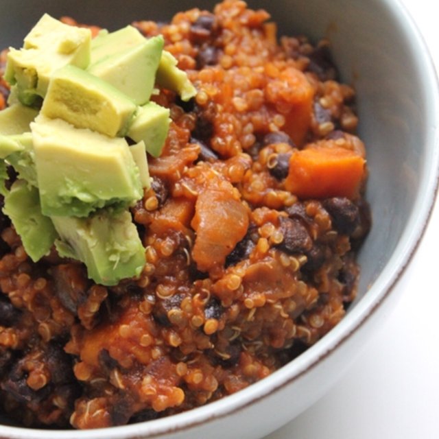 Sweet Potato Quinoa Chili – created on the CHEF CHEF app for iOS