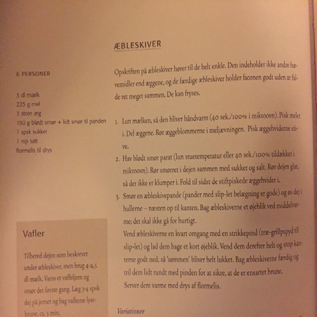 Æbleskiver – created on the CHEF CHEF app for iOS