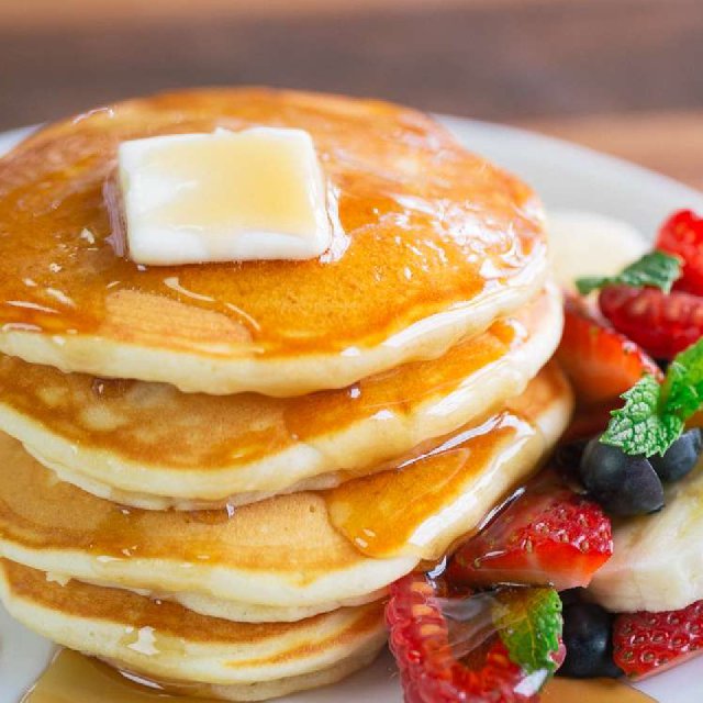 Buttermilk pancakes – created on the CHEF CHEF app for iOS