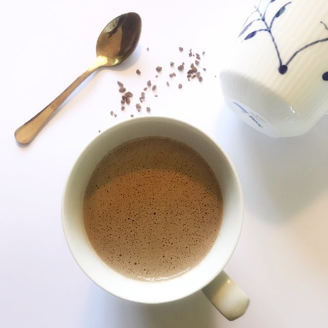 Æggelatte – created on the CHEF CHEF app for iOS