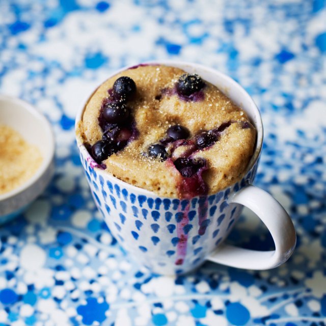 Mug Cake Blåbær – created on the CHEF CHEF app for iOS