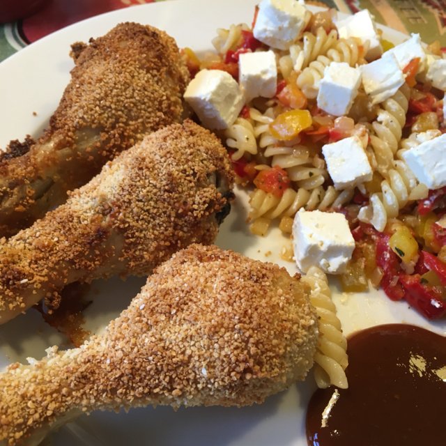 Stegte kyllingelår – created on the CHEF CHEF app for iOS