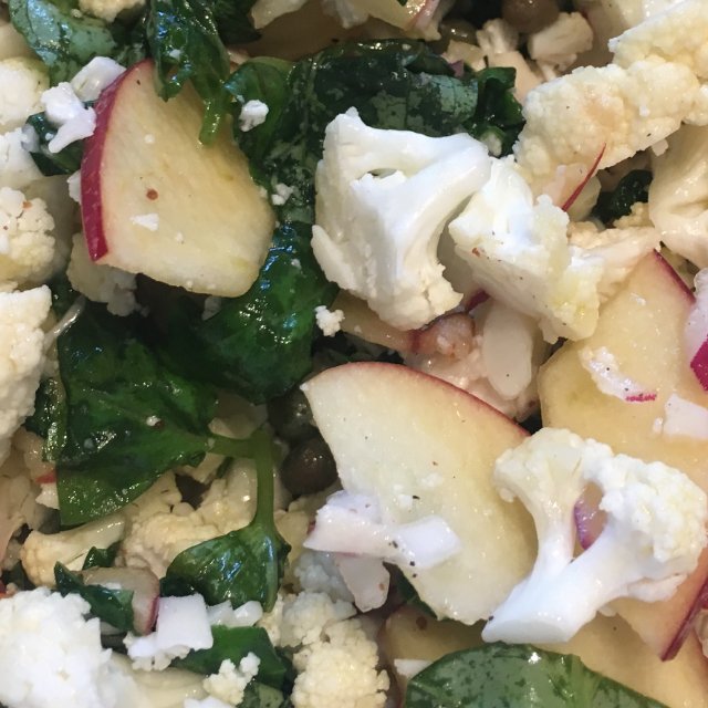 Blomkålsalat med parmesan  – created on the CHEF CHEF app for iOS