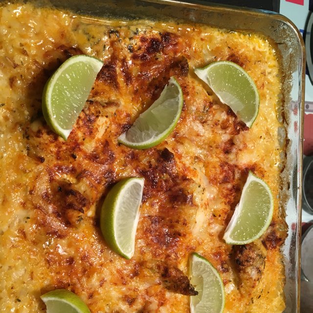 Bagt kylling og ris – created on the CHEF CHEF app for iOS