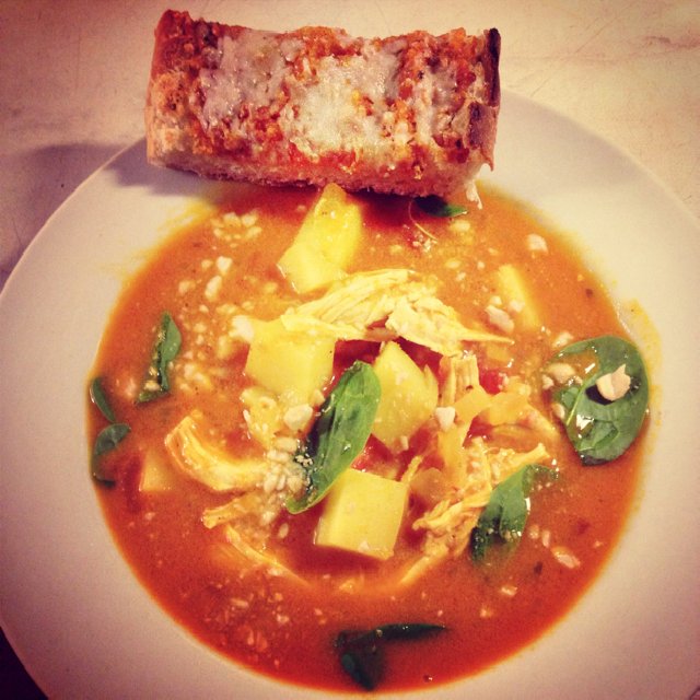 Afrikanskinspireret suppe – created on the CHEF CHEF app for iOS