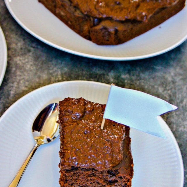 DESSERT: Sund Chokoladekage – created on the CHEF CHEF app for iOS
