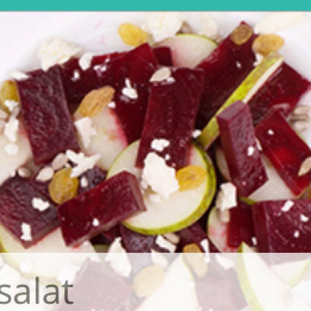 SALAT: Rødbede-pære salat – created on the CHEF CHEF app for iOS