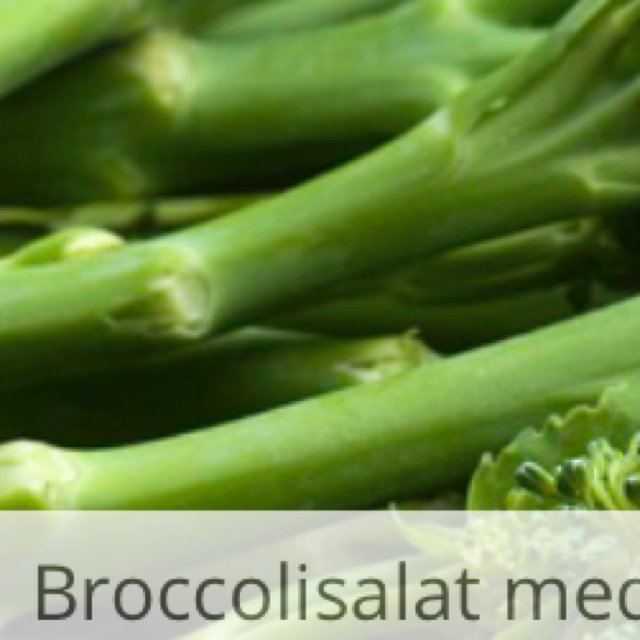 SALAT: Broccolisalat med frugt – created on the CHEF CHEF app for iOS