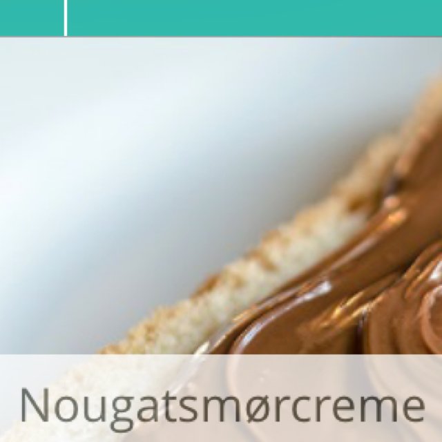 DESSERT: Nougatsmørcreme – created on the CHEF CHEF app for iOS