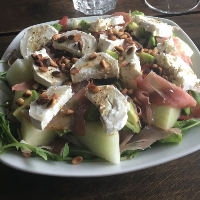 Parmaskinke salat – created on the CHEF CHEF app for iOS