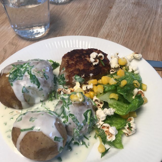 Krebinetter af kylling – created on the CHEF CHEF app for iOS