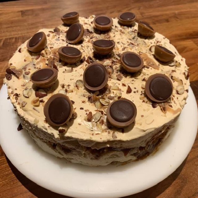 Toffifee cheesecake