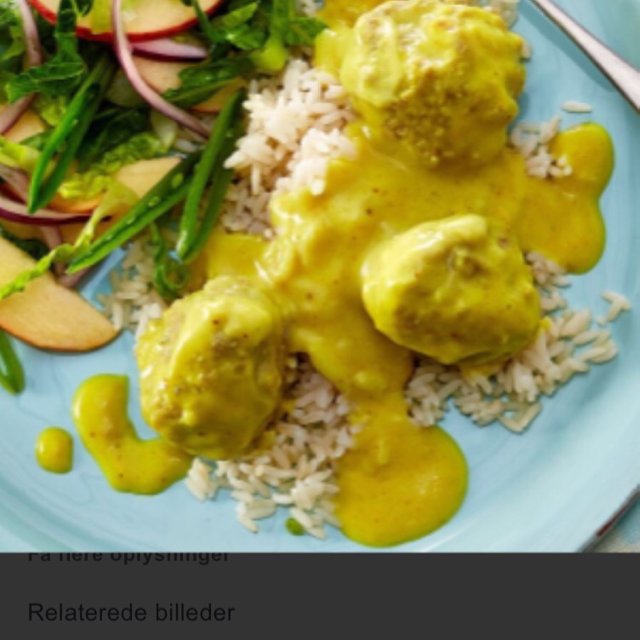 Flabede boller i karry – created on the CHEF CHEF app for iOS