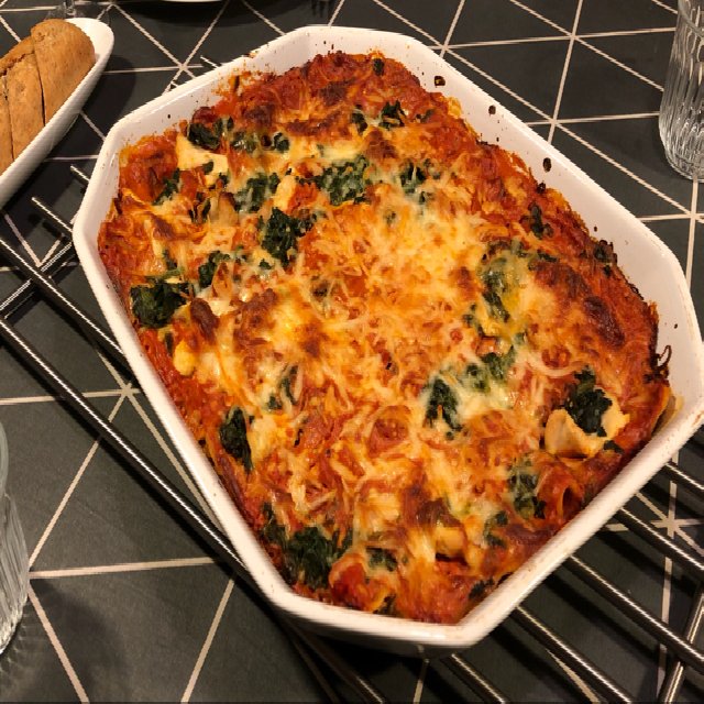 Mexicansk kyllingelasagne – created on the CHEF CHEF app for iOS