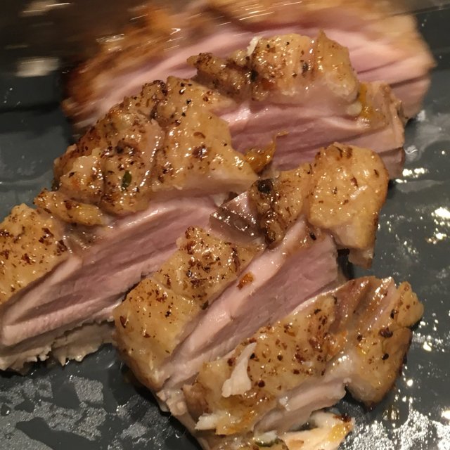 Langtidsstegt andebryststeg – created on the CHEF CHEF app for iOS
