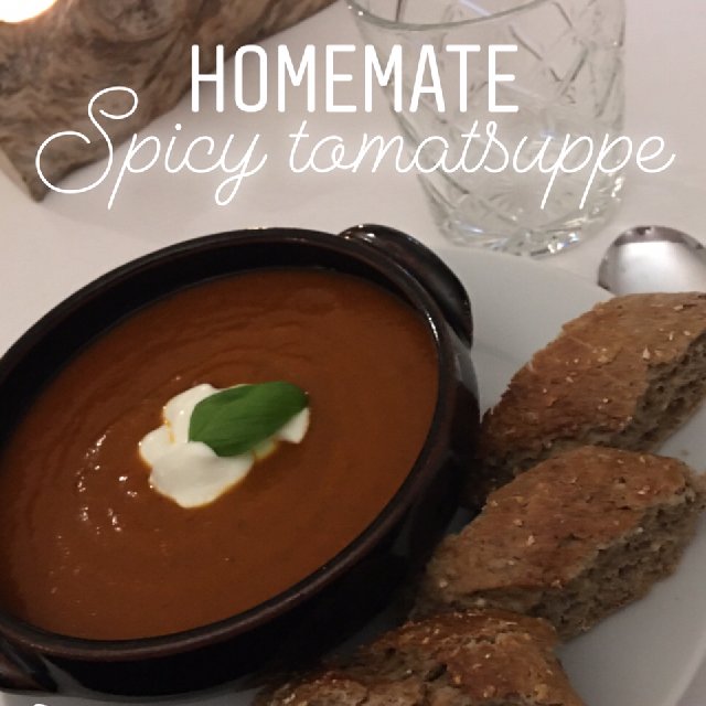 Spicy tomatsuppe – created on the CHEF CHEF app for iOS
