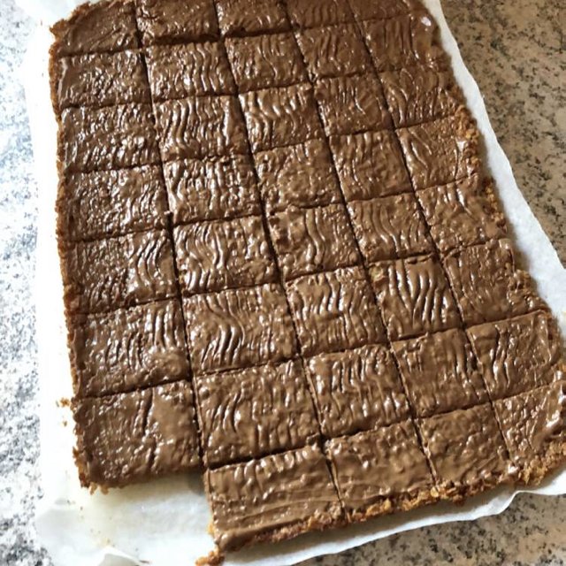 Havretern med nougat  – created on the CHEF CHEF app for iOS