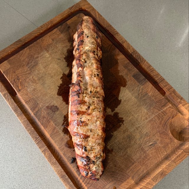 Svinemørbrad på grill – created on the CHEF CHEF app for iOS