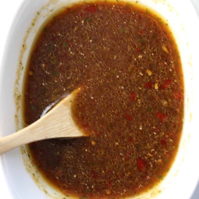 Leslie’s Asian Garlic Sauce  – created on the CHEF CHEF app for iOS